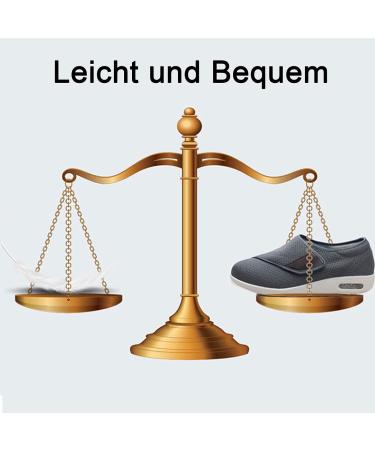 Diabetic Shoes for Swollen Feet | Extra Wide Orthopedic Shoes for Men and Women | Comfortable Preventive Health Footwear (C 38 EU) - Buy Online on GoSupps.com