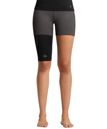 Tommie Copper Performance Compression Quad Sleeve - Unisex - Black - Medium - Buy Online on GoSupps.com