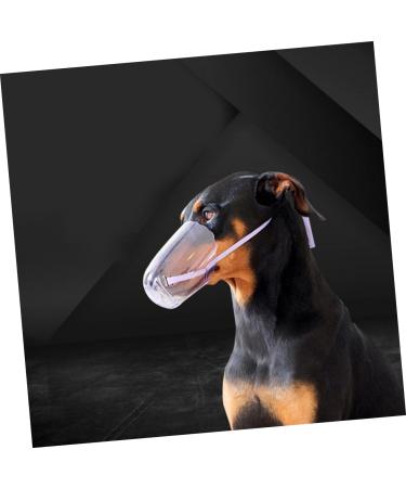 Mipcase 2pcs Cat Muzzle Dog Mouth Mask Basket Muzzle for Cats Clear Basket Muzzle Small Muzzle for Dogs Pp - Buy Online on GoSupps.com