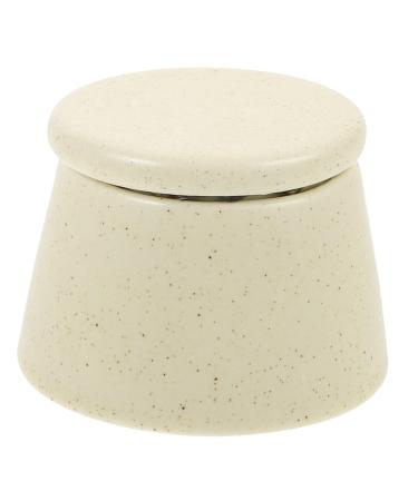 PLAFOPE Japanese Manicure Brush Cup Nail Dish Ceramic Nail Cup Acrylic Nail Dappen Dish with Lid Ceramic Dish for Acrylic Nails Nail Liquid Holder Nail Dappen Cup Acrylic Nail Tools