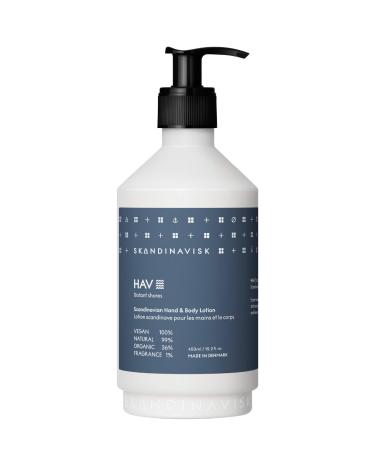 Skandinavisk Hav 'Sea' Organic Hand & Body Lotion.Fragrance notes: spray water (spray) and sea grass hawthorn and beach rose.Vegan formula.450 ml. - Buy Online on GoSupps.com