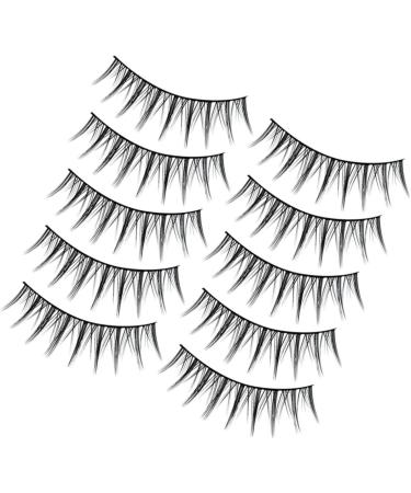 POPETPOP Mango 20 Pairs Fake Eyelashes Natural False Eyelashes False Lashes Women Eyelashes Lashes That Look Like Extensions Washing Capsules Soft Light Eye Lashes Japanese Fiber Set - Buy Online on GoSupps.com