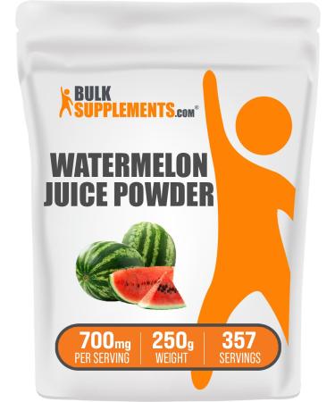 BulkSupplements.com Watermelon Juice Powder - from Watermelon Fruit Watermelon Powder - Fruit Powder Hydation Supplement - 700mg per Serving 250g (8.8 oz) (Pack of 1) 8.8 Ounce (Pack of 1)