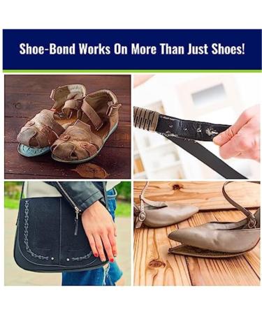 Tomsey Shoe Repair Glue - Shoe Glue 30ml Water Resistant Glue for Permanent Shoe Repair - Bonds Leather Rubber Vinyl and Canvas Shoe Sole - Buy Online on GoSupps.com