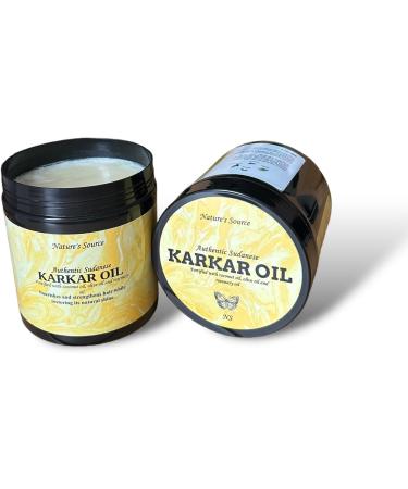 480ML Authentic Sudanese Karkar Hair Cream fortified with Olive Oil Coconut Oil and Rosemary Oil - Buy Online on GoSupps.com