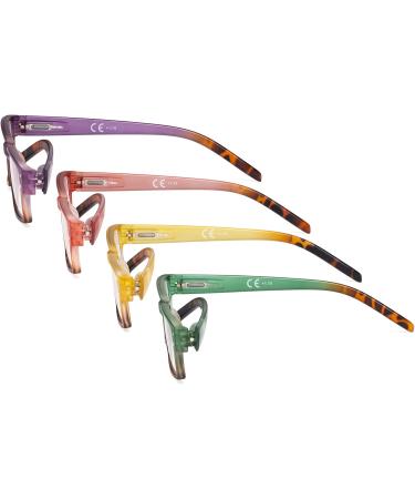 Eyekepper Women's Reading Glasses - Set of 4 | +3.50 Strength | Stylish & Comfortable Reading Glasses - Buy Online on GoSupps.com