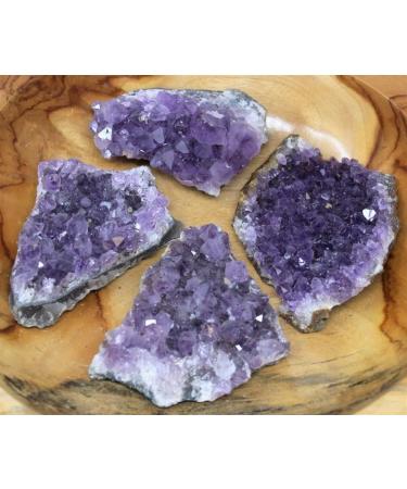 Home Decoration Amethyst Geode Crystal Quartz Uruguay Cluster Natural Specimen Stones Crystal Cluster (Color : 300g) - Buy Online on GoSupps.com