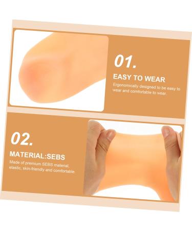 minkissy 2 Pairs Exfoliating Moisturizing Socks Lotion Moisturizing Socks Lotion Gloves Overnight for Women Foot Exfoliating Foot Care Socks Spa Socks Pedicure Cover Girl Sebs 16.5x8.5cm - Buy Online on GoSupps.com