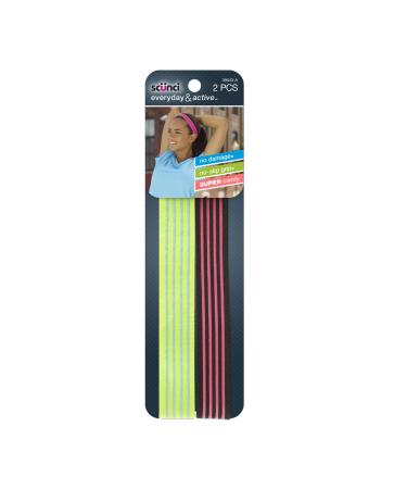 Scunci No Slip Grip Silicone Waistband Headwraps - 2 ct - Buy Online on GoSupps.com