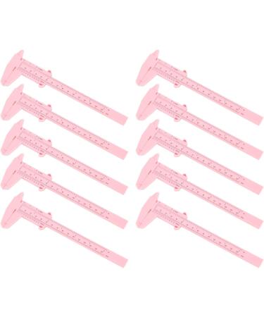 Microblading Ruler Smooth Surface Brow Mapping Ruler Precise Positioning Clear Scale Independent Using for Beauty Salon (Pink) - Buy Online on GoSupps.com