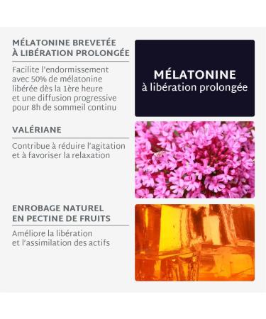 Mium Lab - Sommeil brevet 8h lib ration prolong e - Anti-r veils nocturnes & Endormissement - M latonine brevet e - co-recharge 42 gummies - Gummies Sans Sucres - Fabriqu en France 1 co-recharge 8h lib ration prolong e - Buy Online on GoSupps.com