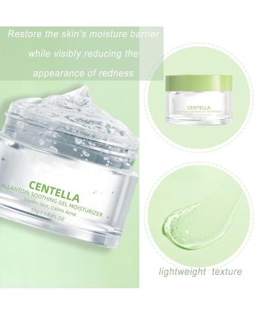 Centella Gel Moisturizer Cntella Asiatica Soothing Gel Moisturizering for Face Natural Ingredients with Oat Oat In Calming Gel Cream for Anti Acne Calm and Restore Oily Skin Moisturizer 1.83 Fl Oz - Buy Online on GoSupps.com