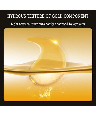Tongyend Under Eye Patches Hydrogel Collagen Under Eye Masks Eye Bags Remover Anti Wrinkle Patches Dark Circles Under Eye Treatment Moisturising Eye Masks for Puffy Eyes Neutral Skincare Products-60pc Gold - Buy Online on GoSupps.com