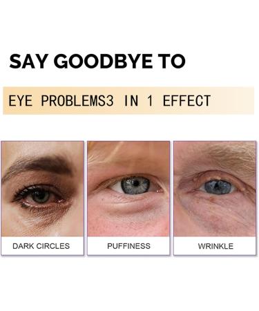 Eye Cream for Dark Circles and Puffy Eyes - Snail Peptide Energetic Eye Roll-On - Eye Bags Remover Eye Cream Anti aging - Under Eye Roller cream - Reduce Lines Wrinkles Puffiness and Dark Circles (1) - Buy Online on GoSupps.com