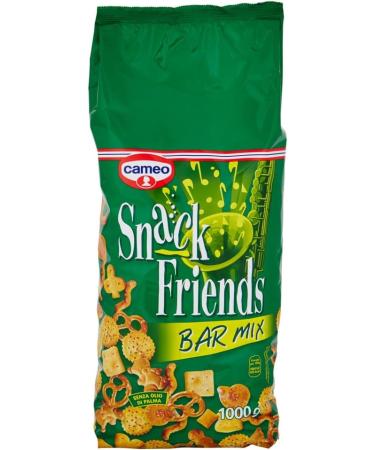  Italian Gourmet E.R. Cameo Snack Friends Bar Mix Pretzel Mix Savory Snacks 1 kg Bag + Italian Gourmet Polpa di Pomodoro 400 g Box - Buy Online on GoSupps.com