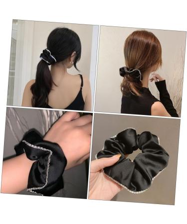 FRCOLOR 1pc Hair Ring Girls Hair Bobbles Headbands with Pearls Vintage Hair Scrunchies Hair Scrunchies Scarf Stretchy Hair Scrunchies Elastic Hair Scrunchies Miss Holder Fabric Short Hair - Buy Online on GoSupps.com