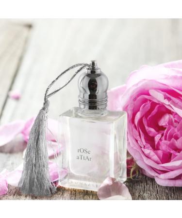 Rose Attar 100% Natural Fragrance Hydro Distilled Alcohol Free Pure and Natural Organic Grade Base Paraben-free Sulphate-free Unisex From India's Perfume Capital-Kannauj - Buy Online on GoSupps.com