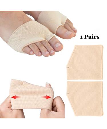 Metatarsal Gel Foot Care Toe Spreader - Pain Relief for Morton's Neuroma | Forefoot Cushion (L) - International Shipping Available - Buy Online on GoSupps.com