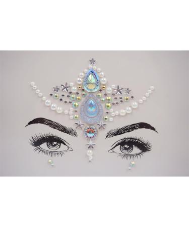 Face Gems & Rhinestone Stickers - Self-Adhesive Rave Accessories for Makeup & Festival | Mermaid Crystal Jewels - Buy Online on GoSupps.com