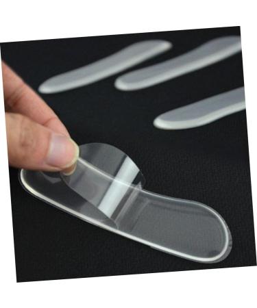 FOMIYES Heel Grips Cushion - Clear Silicone Heel Protector Pads for Ultimate Foot Care & Comfort | Absorption Insoles for Loose Shoes - Buy Online on GoSupps.com