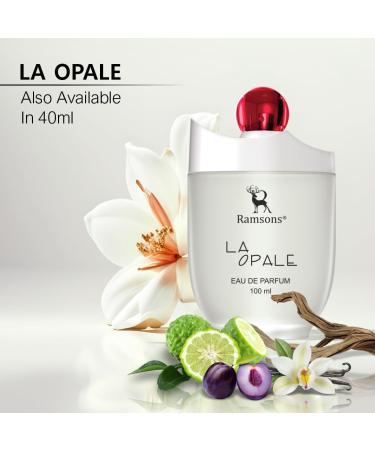 Ramsons - LA OPALE Eau De Parfum | 100 ML | Perfume For Men | TN - Plum Apple Bergamot Grapefruit | MN - Cinnamon Cardamom Lavender Rose | BN - Vanilla Amber Sandalwood Musk Mossy Woody - Buy Online on GoSupps.com