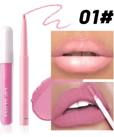  Generisch Set of 6 lip pencils and 6 lipsticks - Luxury liquid lipstick - Long-lasting - 6 lip pencils + 6 lipsticks - Buy Online on GoSupps.com