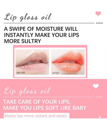 Hydrating Cherry Lip Glow Oil | Moisturizing & Plumping Non-Sticky Lip Gloss - Long Lasting Tinted Balm - Buy Online on GoSupps.com