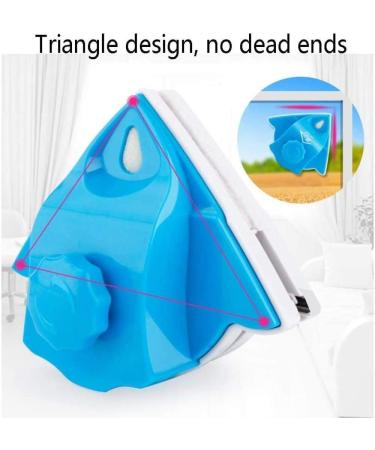 Double Sided Magnetic Window Cleaner Adjustable Magnetic/Built-in Water Storage Sponge/Cleaner Glass Wiper Magnetic with Safety Rope 4-24mm Manual Type Colour:Pink - Buy Online on GoSupps.com