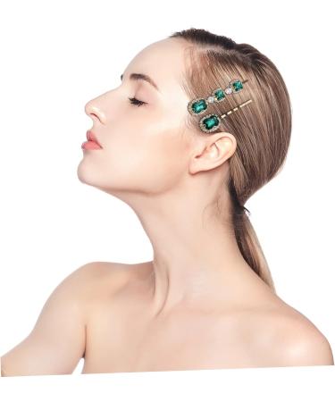 Angoily 3 Sets Crystal Pearl Hair Clip Wedding Headpiece for Bride Diamond Hair Accessories Women Hair Accessories Cute Hair Clips Crystal Hair Barrette Miss Vintage Broken Hairpin Alloy - Buy Online on GoSupps.com