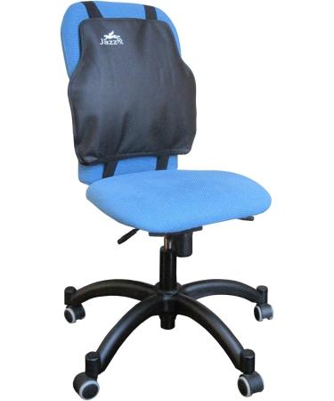 JazzRX Adjustable Orthopedic Back Support Cushion - Relieves Lower Back Pain While Driving 3D Ventilative Surface Doctor Recommended - Black - Buy Online on GoSupps.com
