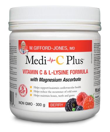Medi C Plus Lysine Berry Flavour (300G) medi-c Plus Brand: Preferred Nutrition