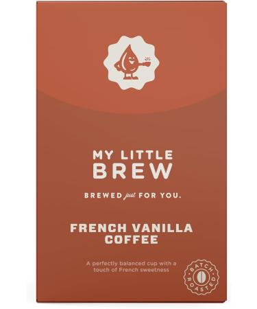 My Little Brew - French Vanilla Flavoured Coffee Single Serve K-cup Pod Compatible with Keurig K-Cup Brewers 24-Count - Buy Online on GoSupps.com