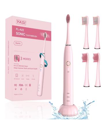 1000 Rechargeable Electric Toothbrush Pinks