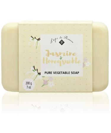 L'epi de Provence Jasmine Honeysuckle Pure Vegetable Shea Butter Soap 200 Gram