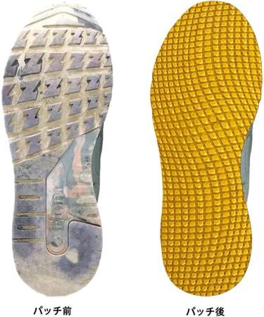 GULELAYAR Shoe Sole Repair Kit - DIY Rubber Full Sole Replacement | Non-Slip Particle Pattern Design | Yellow Rubber Soling Sheet for Shoe Bottom Repair - Buy Online on GoSupps.com