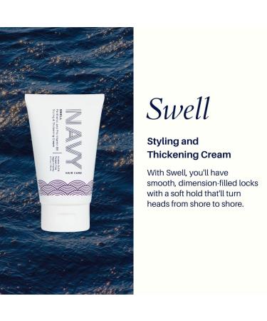 NAVY Dry Texture Spray & Swell Hair Styling Cream Set Volumizing Spray & Thickening Cream for Fuller Textured UV-Protected Hair 7 oz + 4 oz - Buy Online on GoSupps.com