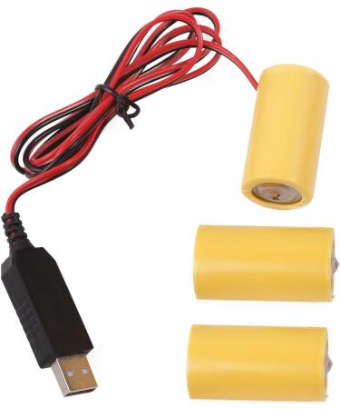 USB to 4.5V LR14 C Battery Eliminator - Power Supply Cable for Toy Controllers & Water Heaters | International Shipping Available - Buy Online on GoSupps.com