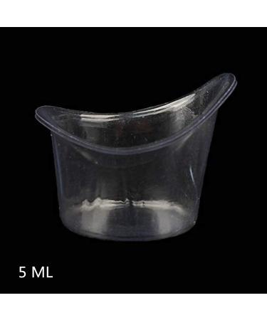 YouU Non Sterile Eye Wash Cups - 5ml/8ml Disposable Measuring Cup (50 pcs) - Portable Eye Flush Cleaning Cups for First Aid Kit - Buy Online on GoSupps.com