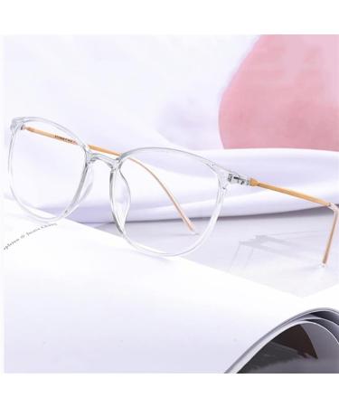 Reading Glasses Light Blocking Glasses Progressive Multifocal Readers Women's Blue Light Glasses Bifocal Smart Zoom Oversized Square