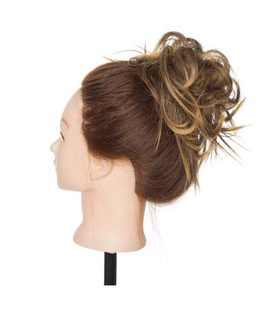 Shop Tess Hair Part Dutt Tie - Affordable 45g Brown Ombre Hair Extensions for Stylish Updos - Buy Online on GoSupps.com
