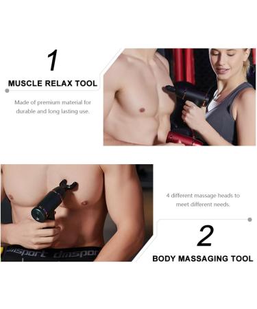 Buy Tovinanna Fascia Massage Device | Deep Tissue Body Relaxation & Fitness Massager - 18x13.5x4cm Black | International Shipping - Buy Online on GoSupps.com