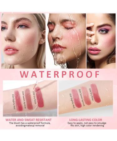 LOPHE Professional Makeup Blush Creamy The NoRules Stick light and airy with moisturizing hyaluronic acid for lips and cheeks 01+02+03 B01+02+03 - Buy Online on GoSupps.com