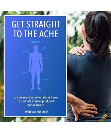 Natural Release Muscle & Joint Gel - Fast Acting Relief for Sore Back Knees Hips & Aches - Menthol Free (16 oz - Buy Online on GoSupps.com