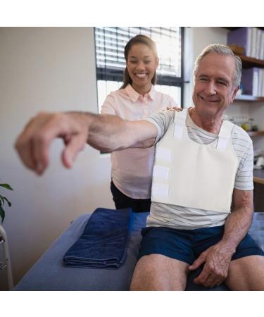 ARTIBETTER Rib and Chest Support Brace - Breathable Binder for Broken Ribs - 40x38cm - Buy Online on GoSupps.com