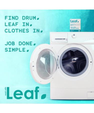 Leaf Laundry Sheets x30 | Ultra Concentrated Bio Washing Detergent | Simple Laundry Detergent Swaps | Travel Wash | 30 count - Buy Online on GoSupps.com
