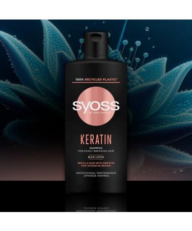 Syoss Keratin Hair Perfection Shampoo 16.9 fl oz - Nourish & Strengthen Hair | International Shipping Available - Buy Online on GoSupps.com