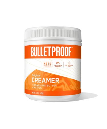 Bulletproof Original Creamer, 14.8 Ounces, Keto Coffee Creamer with MCT Oil and Grass-Fed Butter