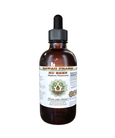 Ku Shen Alcohol-Free Liquid Extract Ku Shen Sophora (Sophora Flavescens) Root Glycerite Hawaii Pharm Natural Herbal Supplement 4 oz