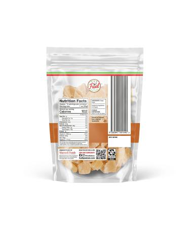 Fuel by Nature Dried & Crystallized Ginger - Healthy Snack 1lb Bulk Candied Ginger for Energy Boost - Buy Online on GoSupps.com
