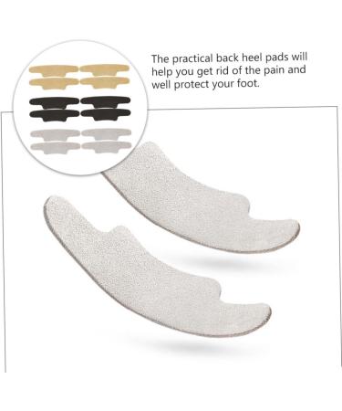 Beaupretty 6 Pairs Anti-Wear Foot Stickers | Heel Grips & Cushions for High Heels | Soft Cowhide Suede Inserts - International Shipping Available - Buy Online on GoSupps.com